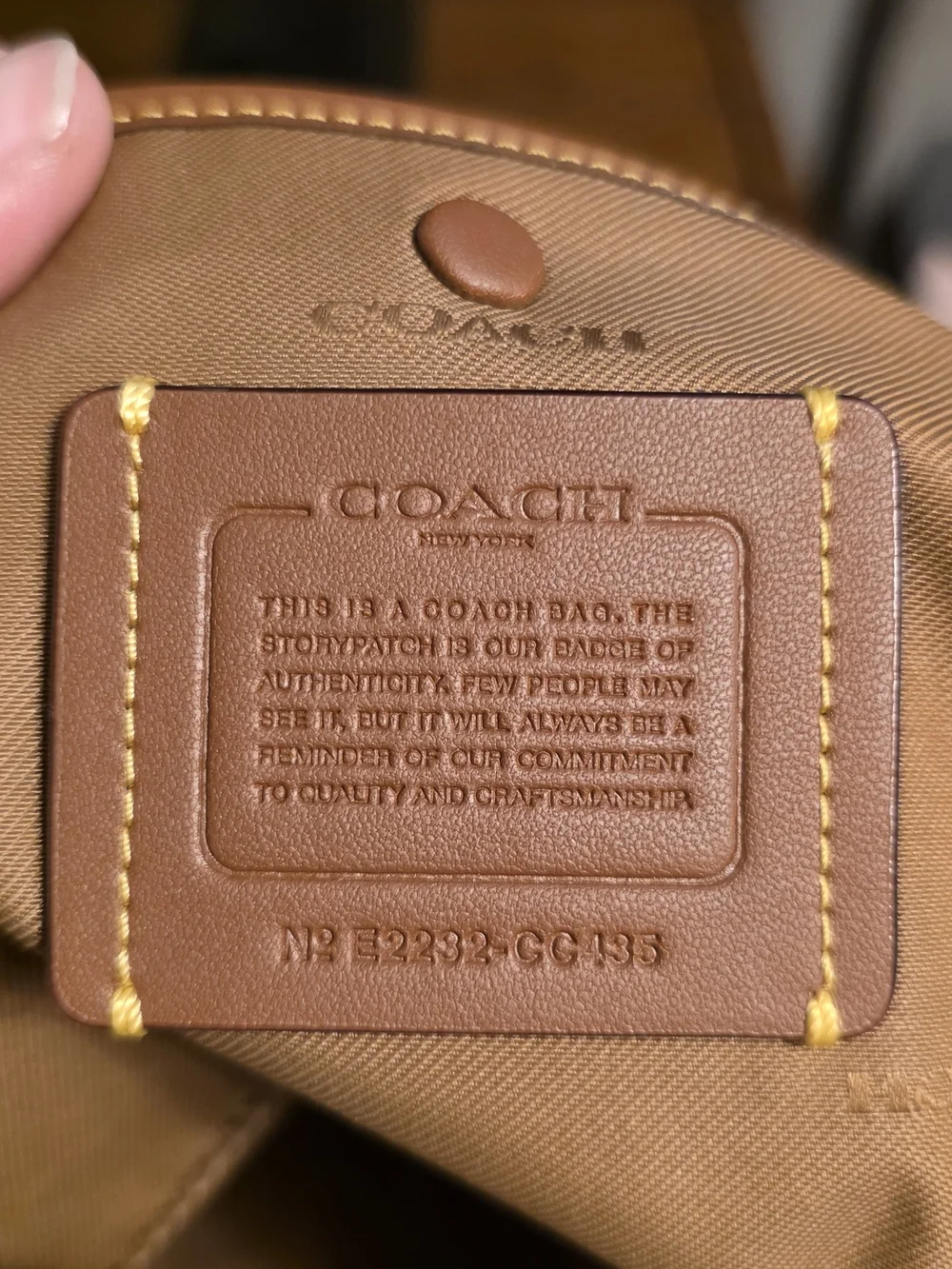 Coach gorgeous ever